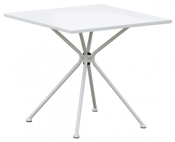 Soho Tisch 80x80 weiß