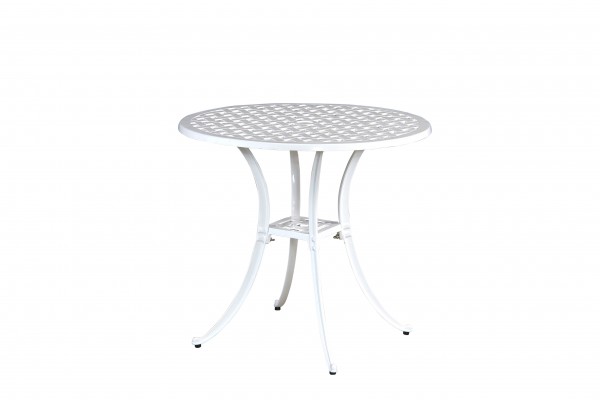 Inko Gartenmöbel Nexus Tisch weiß 80 cm rund